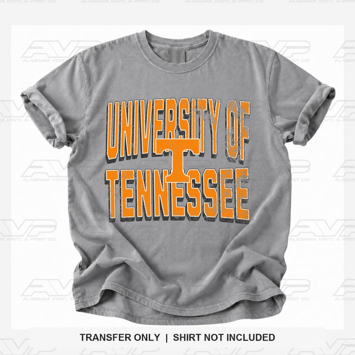 University of Tennessee Alabama Vinyl