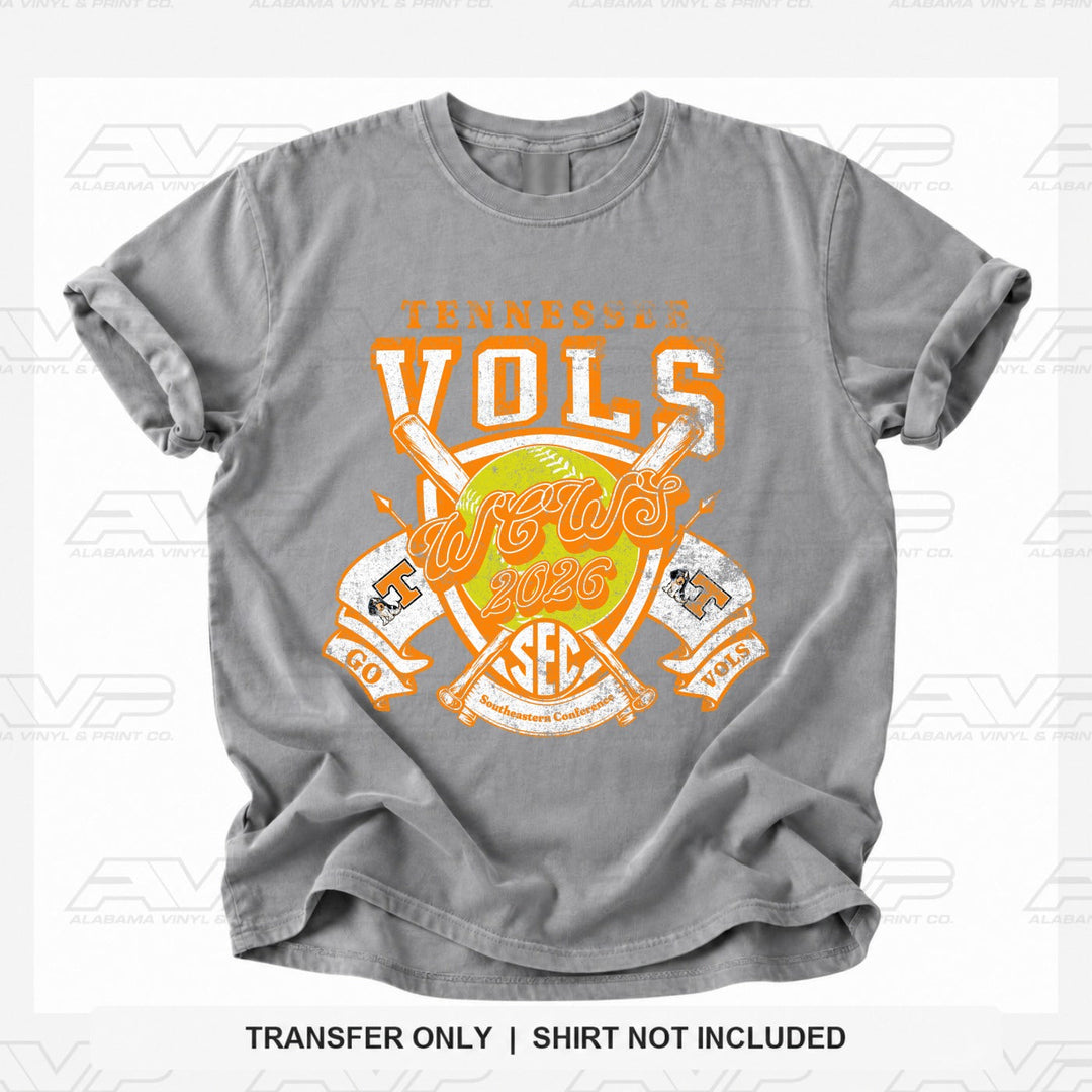 Tennessee Vols WCWS Alabama Vinyl