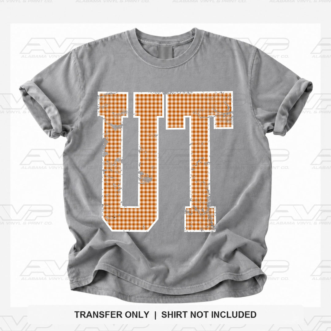 Texas Gingham U Alabama Vinyl