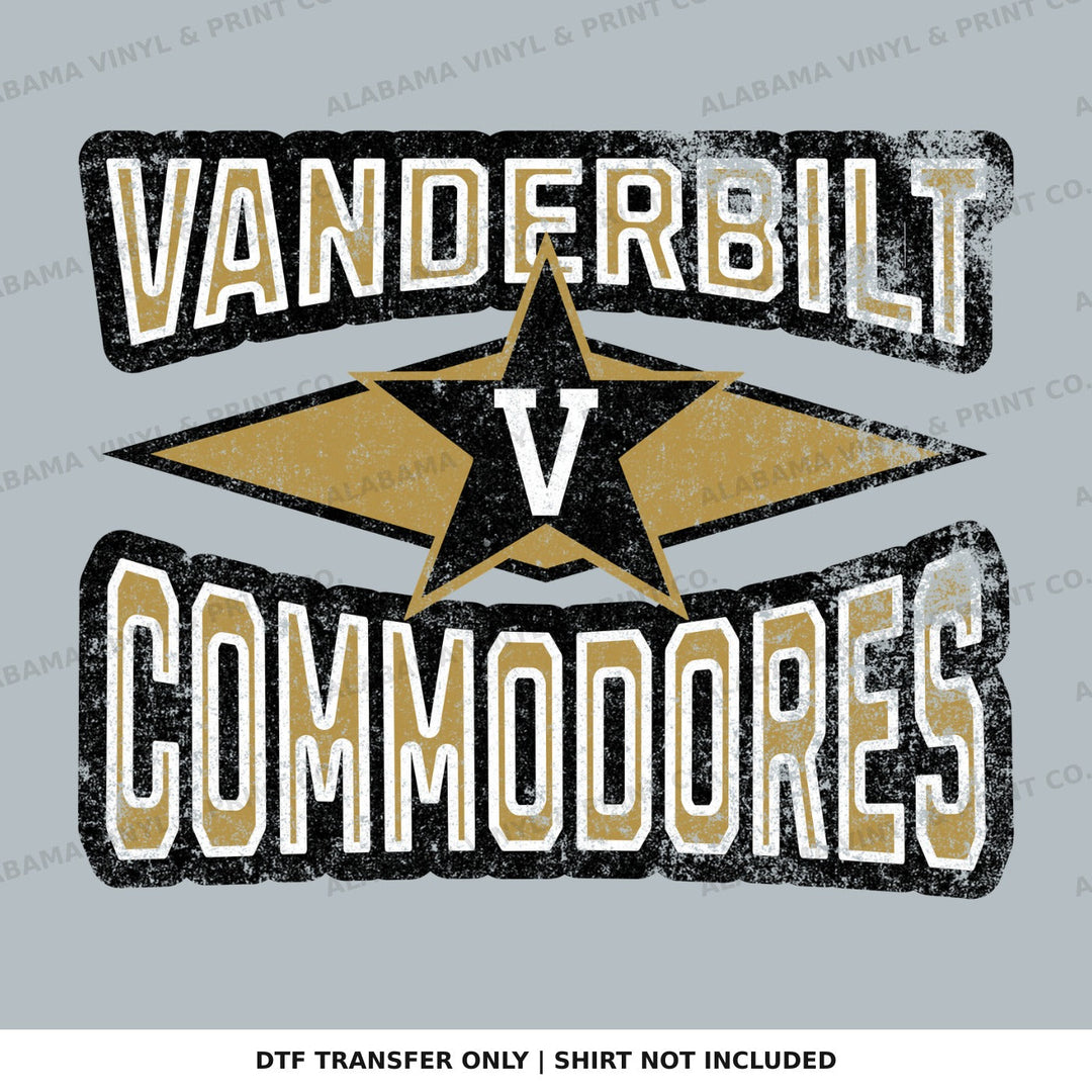 Vanderbilt Commodores Diamonds Alabama Vinyl