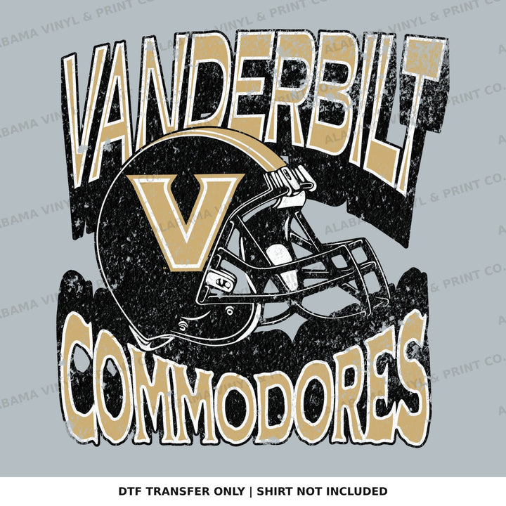 Vanderbilt Helmets & Heritage Alabama Vinyl