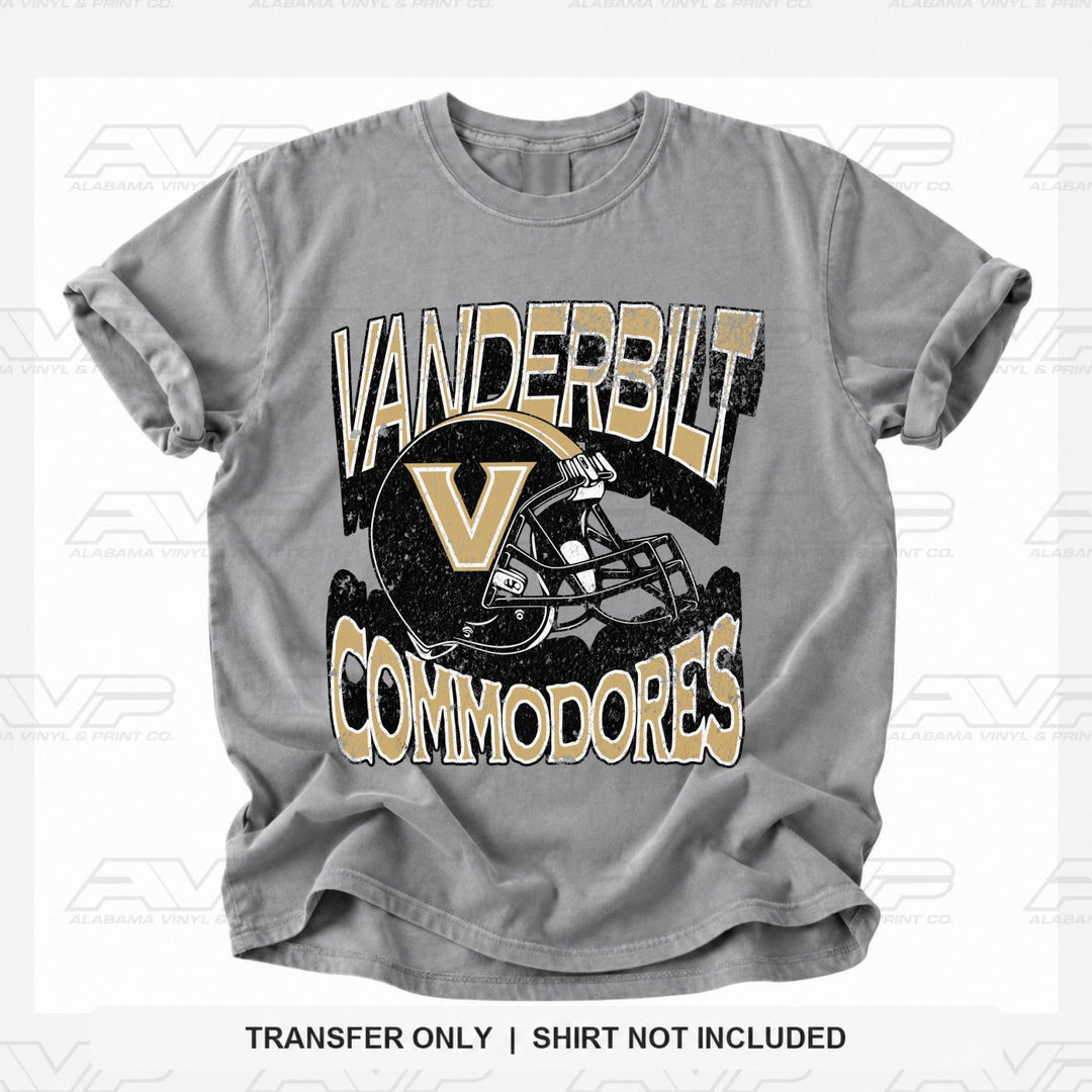 Vanderbilt Helmets & Heritage Alabama Vinyl