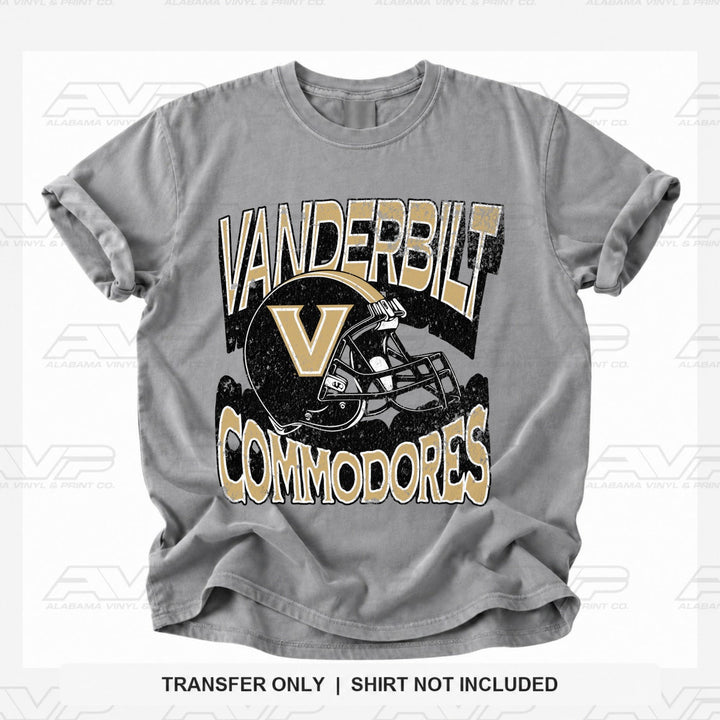 Vanderbilt Helmets & Heritage Alabama Vinyl