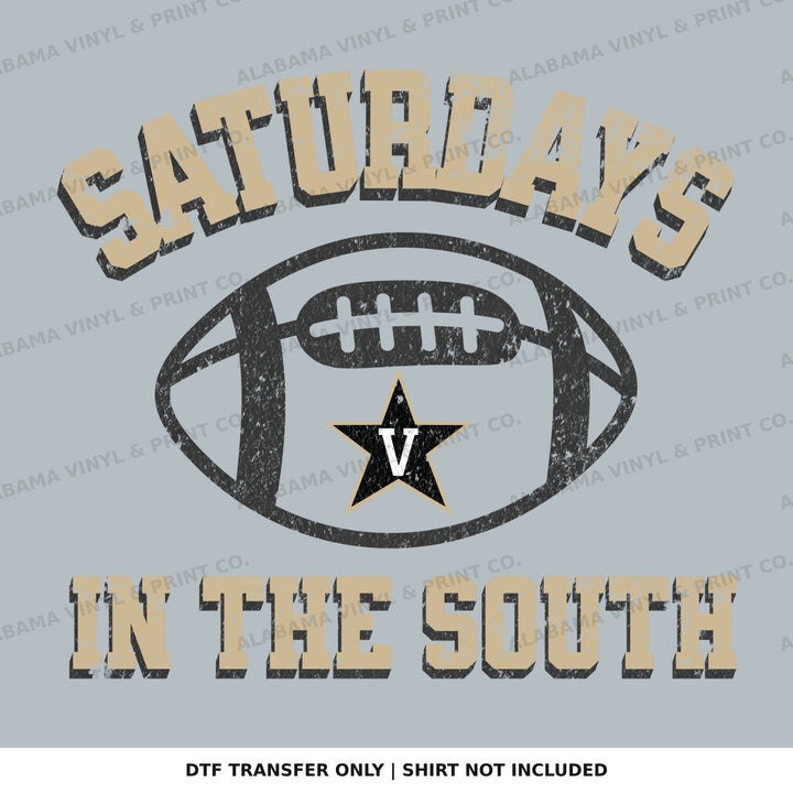 Vanderbilt Saturdays - Vandy sec saturdays in the south Alabama Vinyl
