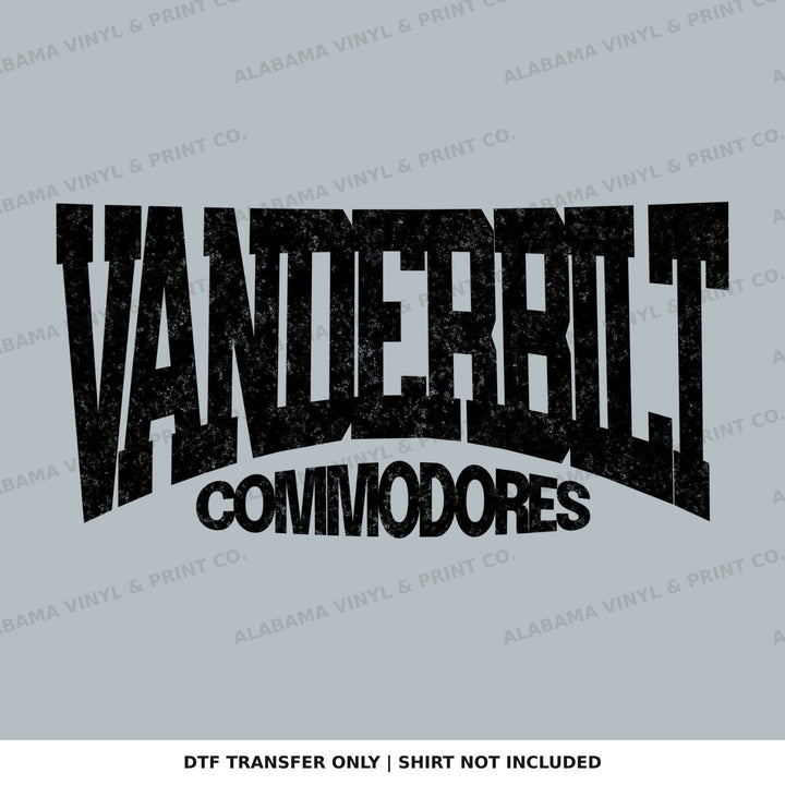 Vanderbilt Commodores Alabama Vinyl