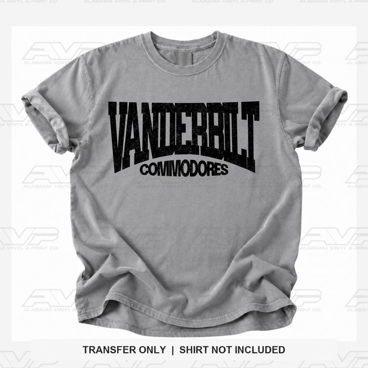 Vanderbilt Commodores Alabama Vinyl