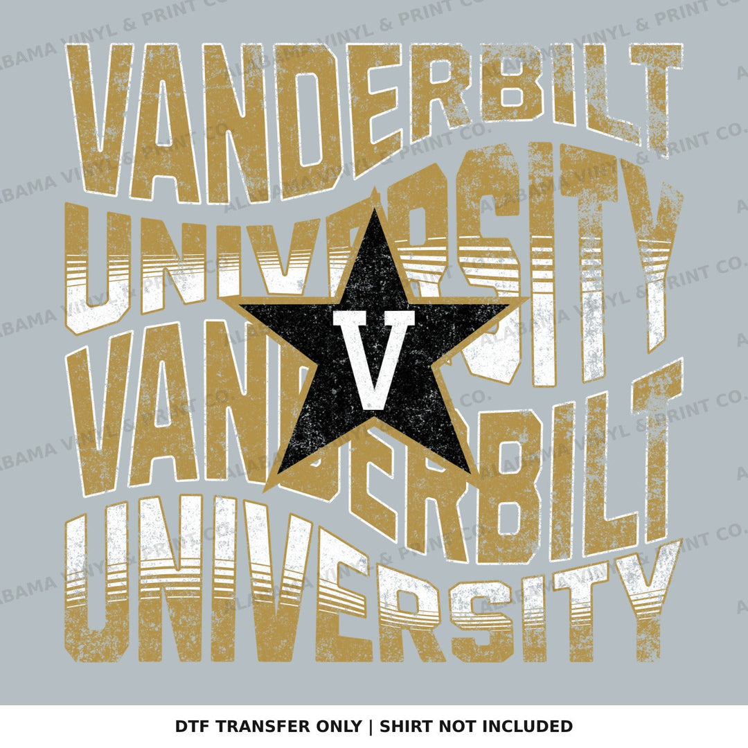 Vanderbilt Wavey Alabama Vinyl