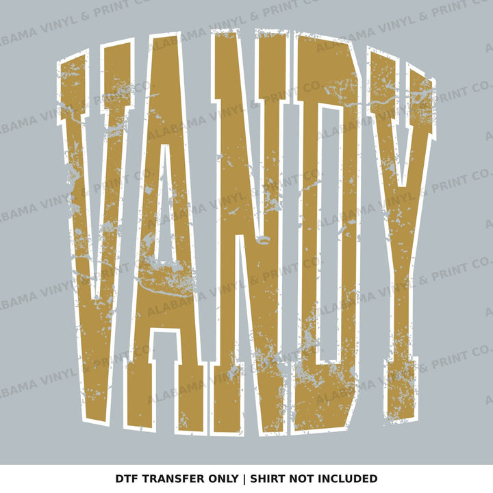 Vanderbilt Vandy Alabama Vinyl