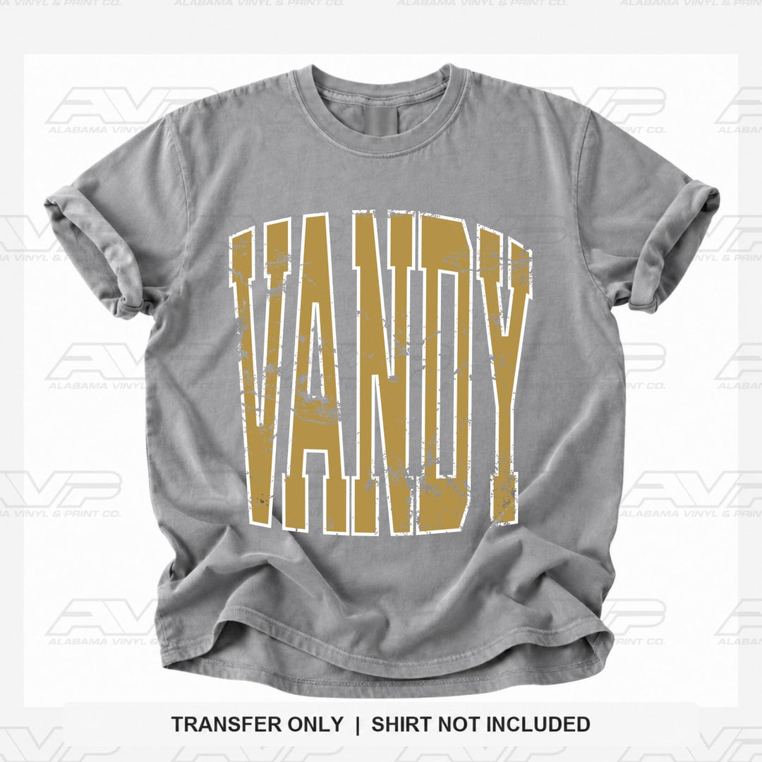 Vanderbilt Vandy Alabama Vinyl