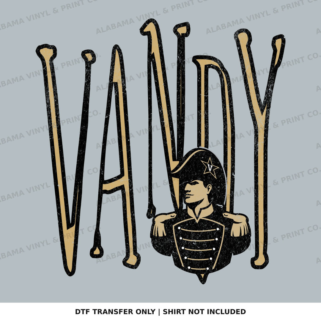 Vanderbilt Vandy Skinny Alabama Vinyl