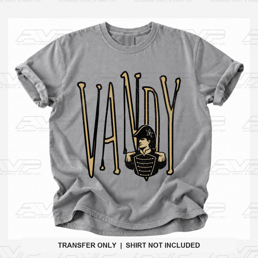 Vanderbilt Vandy Skinny Alabama Vinyl