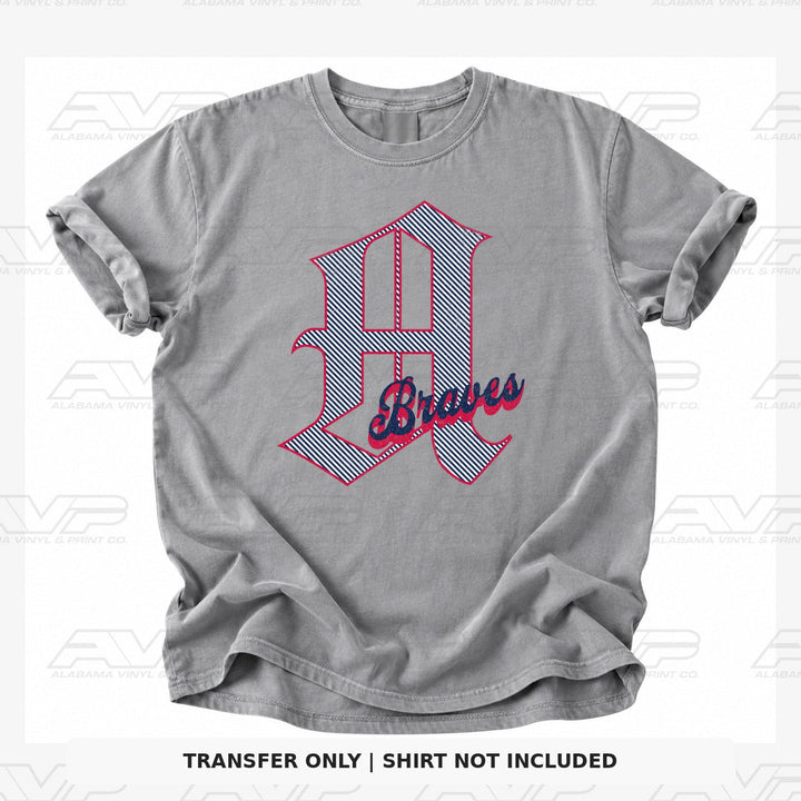 Atlanta Braves 2 Alabama Vinyl