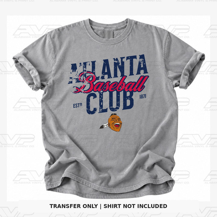 Atlanta Baseball Club Alabama Vinyl