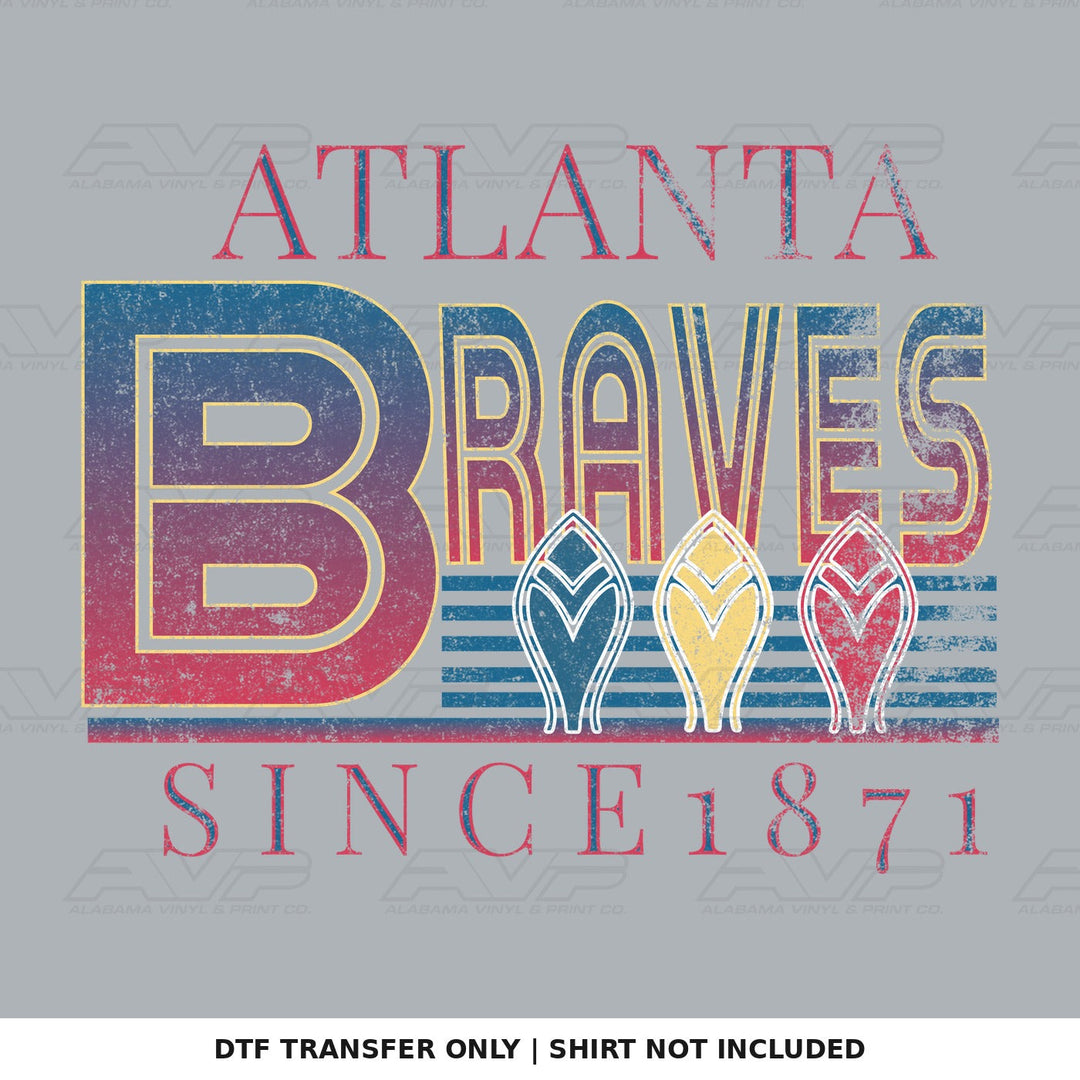Atlanta Braves 1871 Alabama Vinyl
