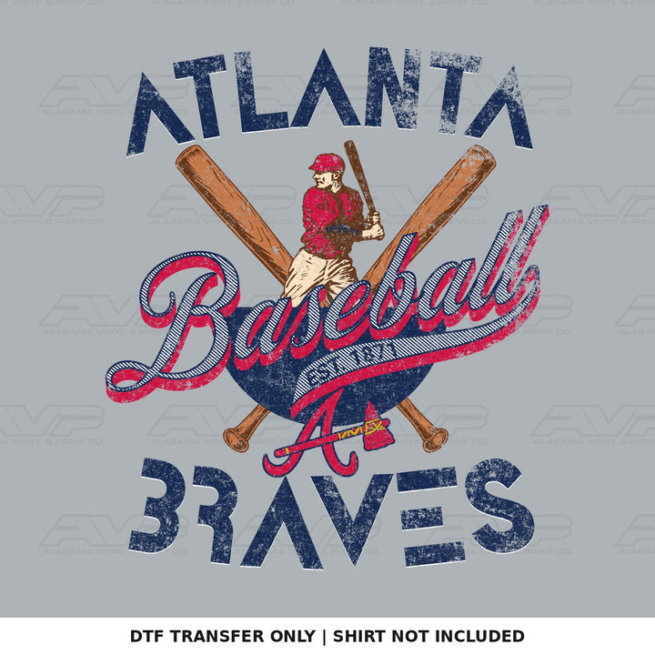 Atlanta Braves Vintage Alabama Vinyl
