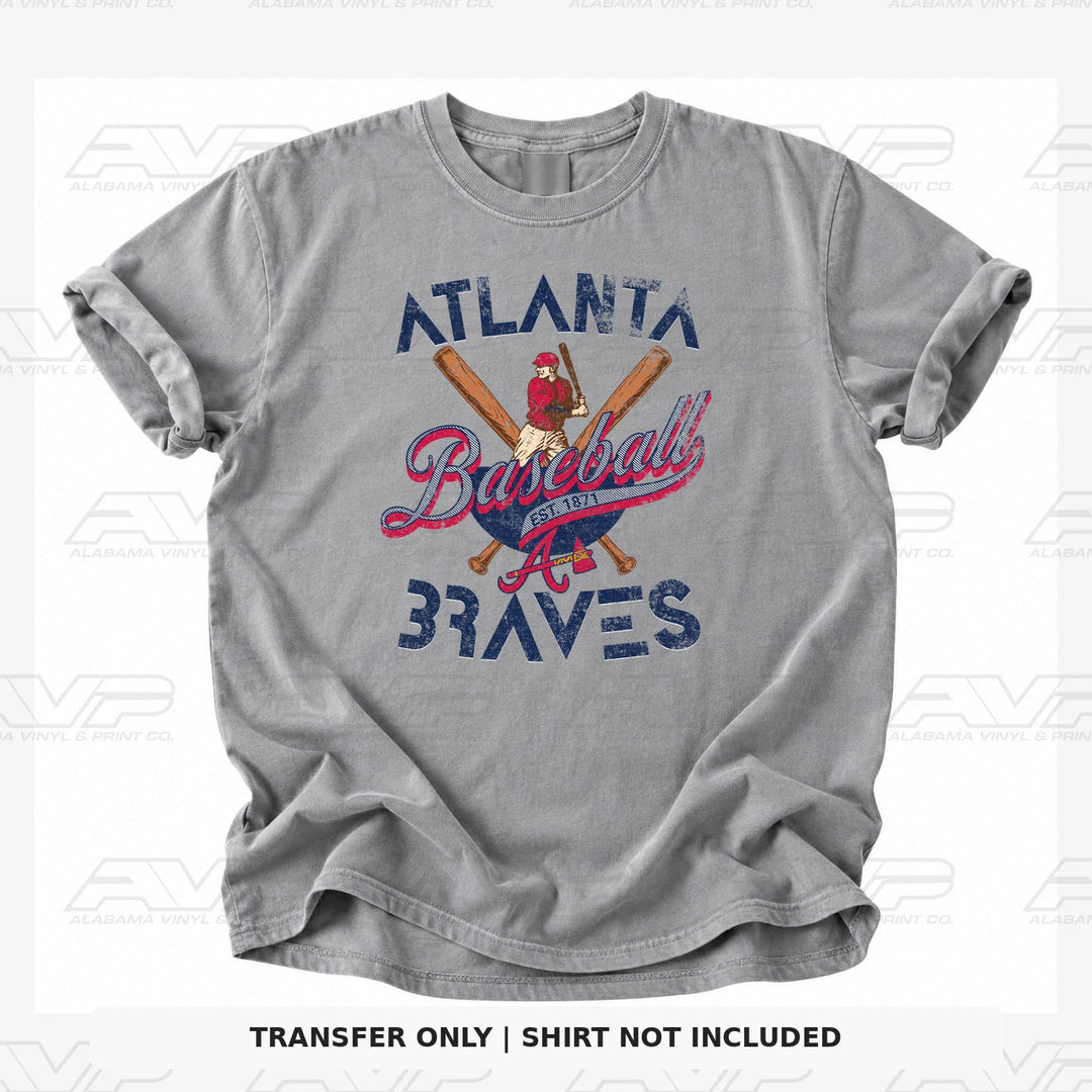 Atlanta Braves Vintage Alabama Vinyl