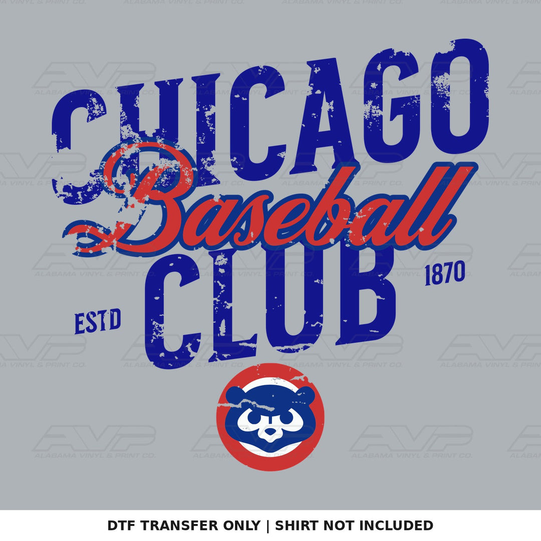 Chicago Baseball Club Alabama Vinyl