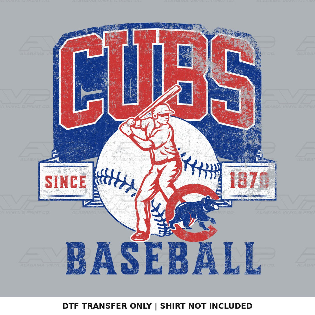 Chicago Cubs 1970 Alabama Vinyl