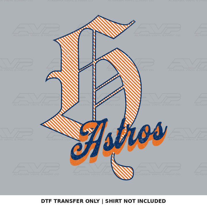 Houston Astros 3 Alabama Vinyl