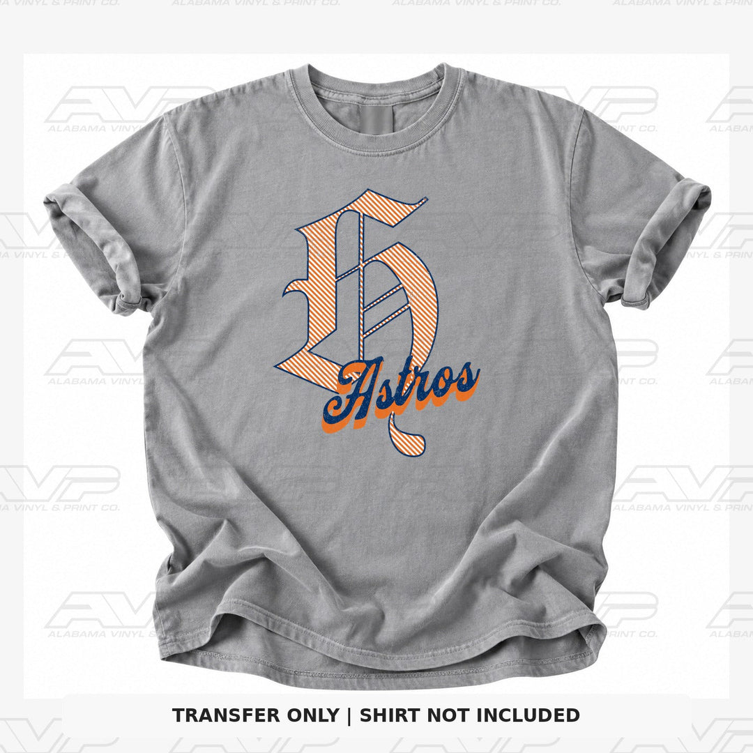 Houston Astros 3 Alabama Vinyl