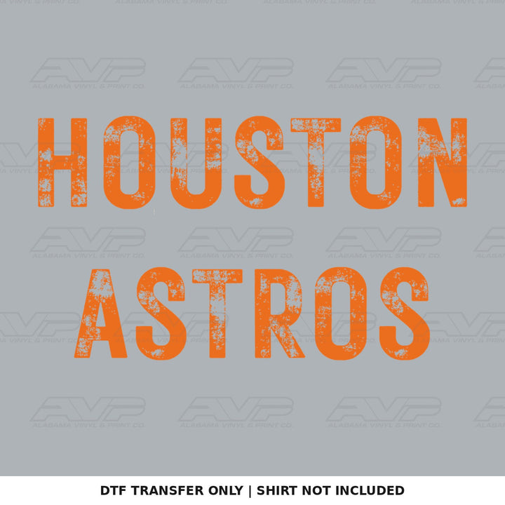 Houston Astros 1 Alabama Vinyl
