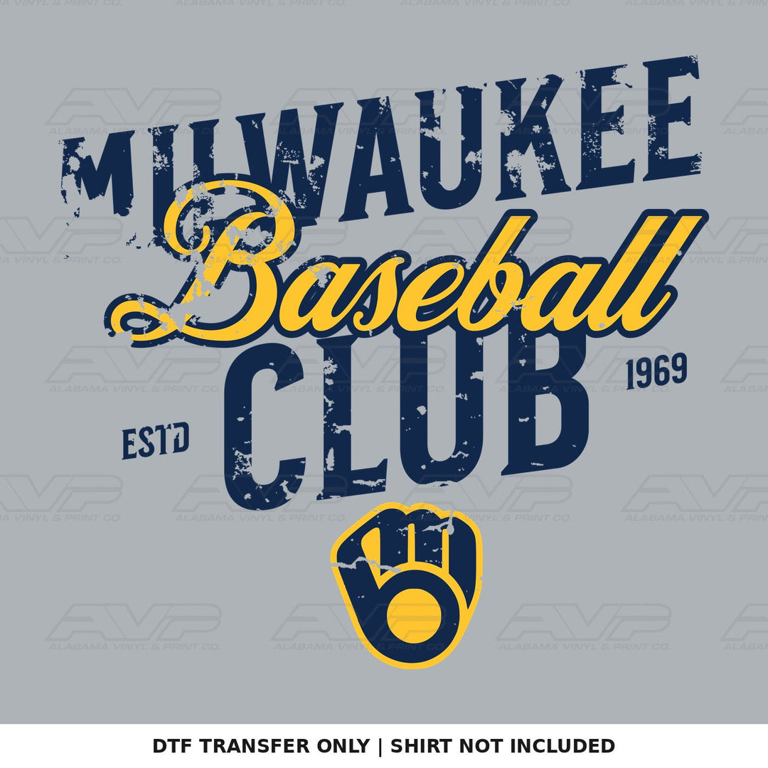 🏁 WON Dollar Wednesday – Milwaukee Baseball Club Alabama Vinyl