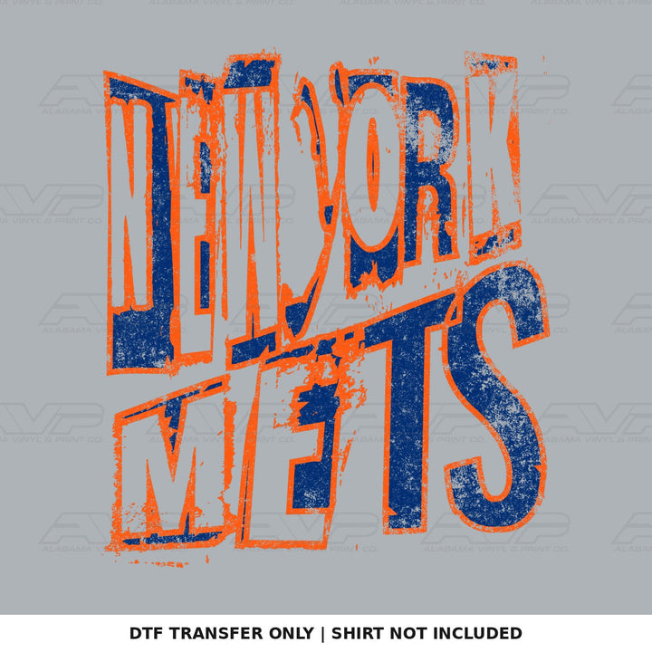 New York Mets Alabama Vinyl