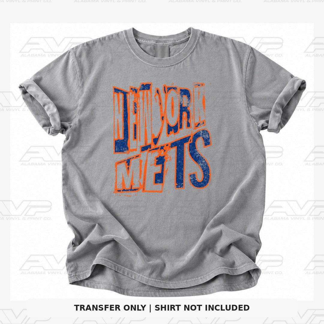 New York Mets Alabama Vinyl