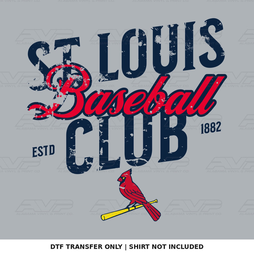 St. Louis Baseball Club Alabama Vinyl