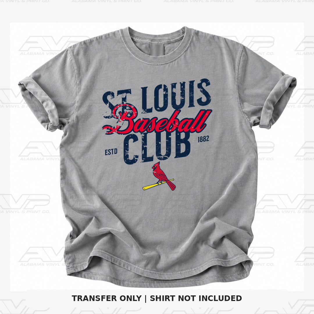 St. Louis Baseball Club Alabama Vinyl