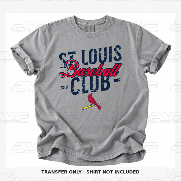 St. Louis Baseball Club Alabama Vinyl