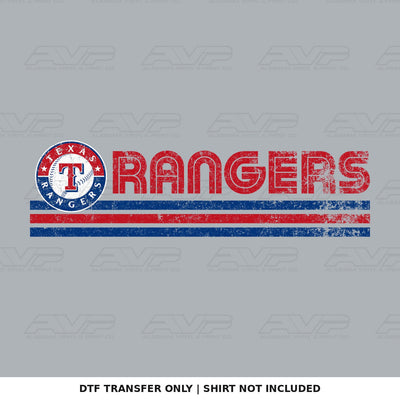 Texas Rangers Retro Alabama Vinyl