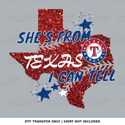 Rangers Shes From Texas I Can Tell Alabama Vinyl