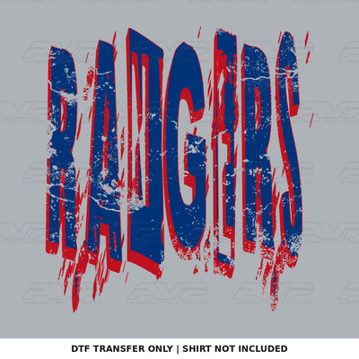 Texas Rangers Distressed Alabama Vinyl