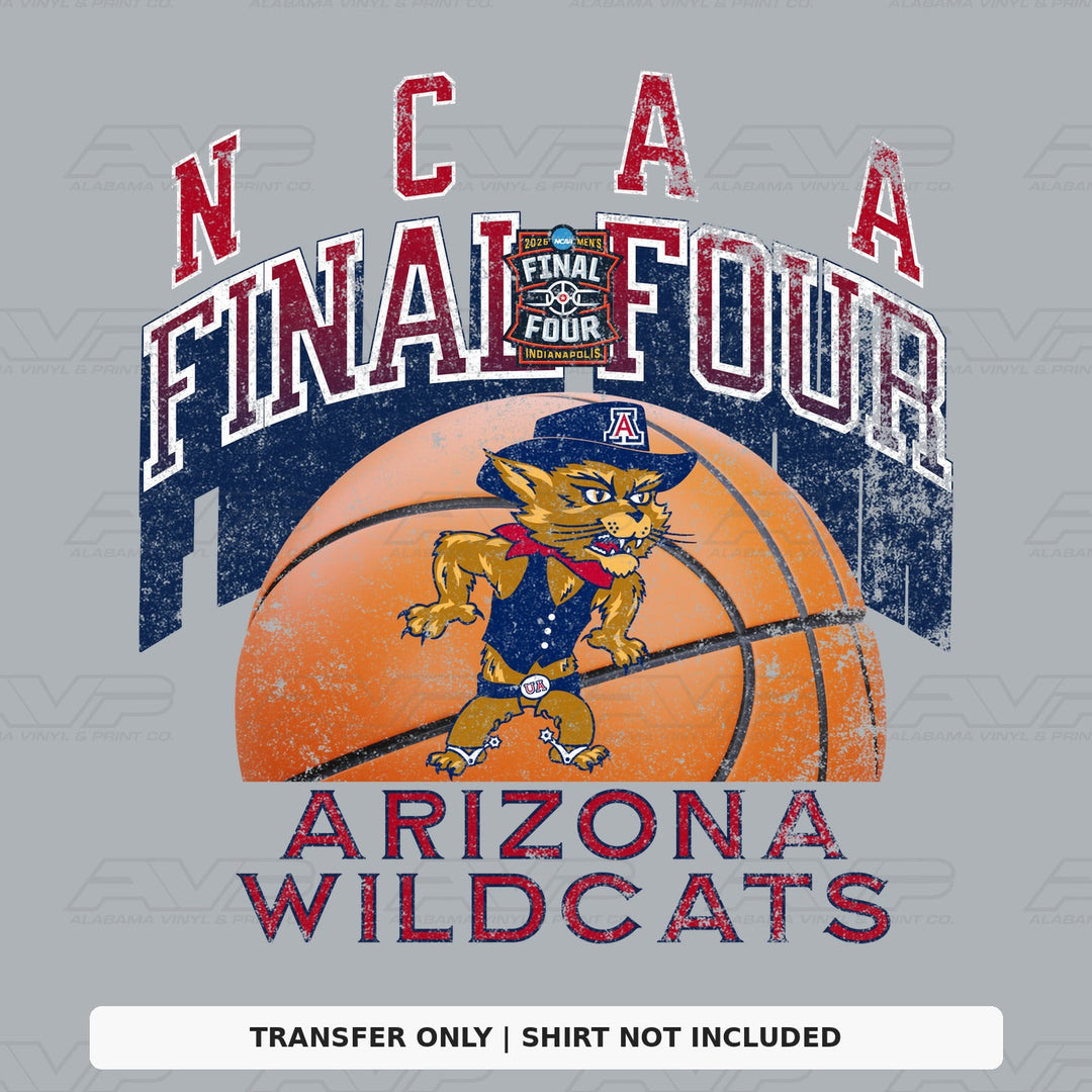 Arizona Final Four Alabama Vinyl