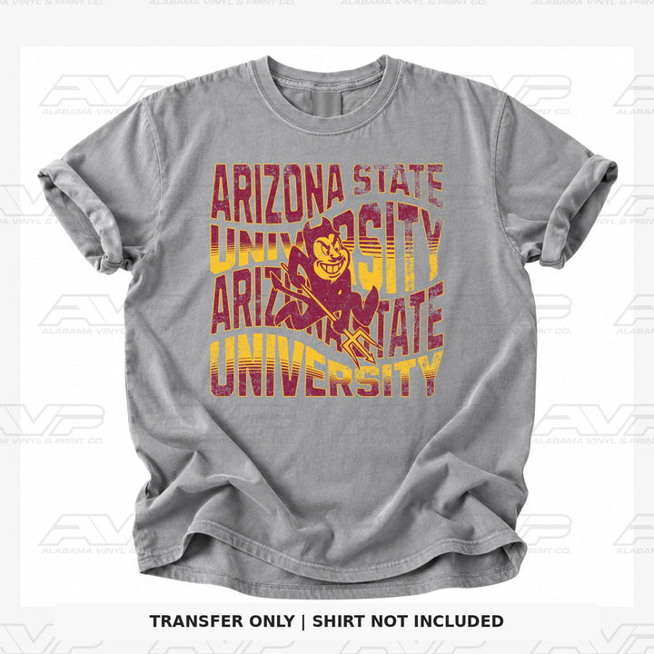Arizona State Wavey Alabama Vinyl