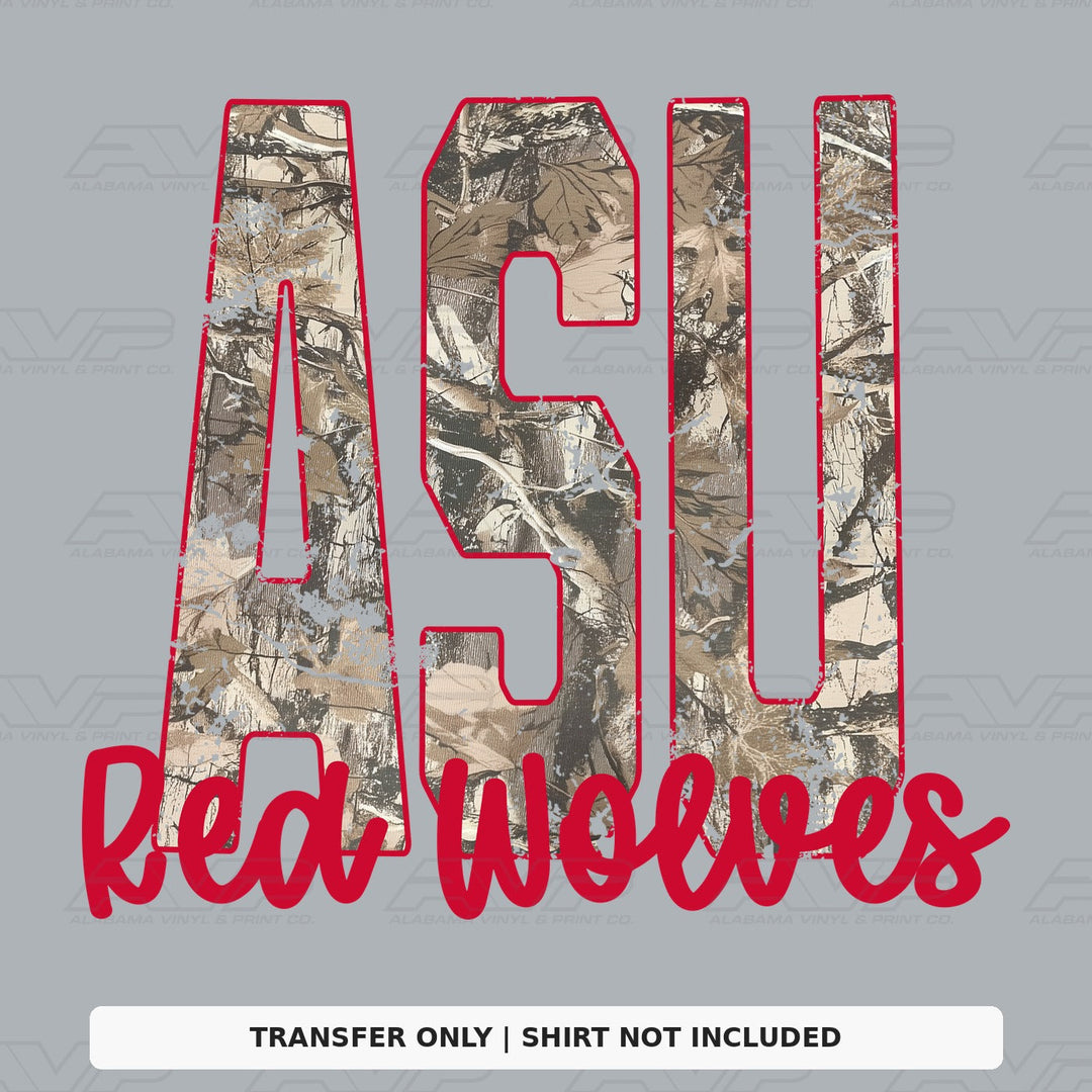 Arkansas State Mossy Oak U Alabama Vinyl