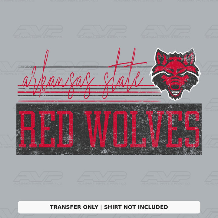 Arkansas State Retro Vibes Alabama Vinyl