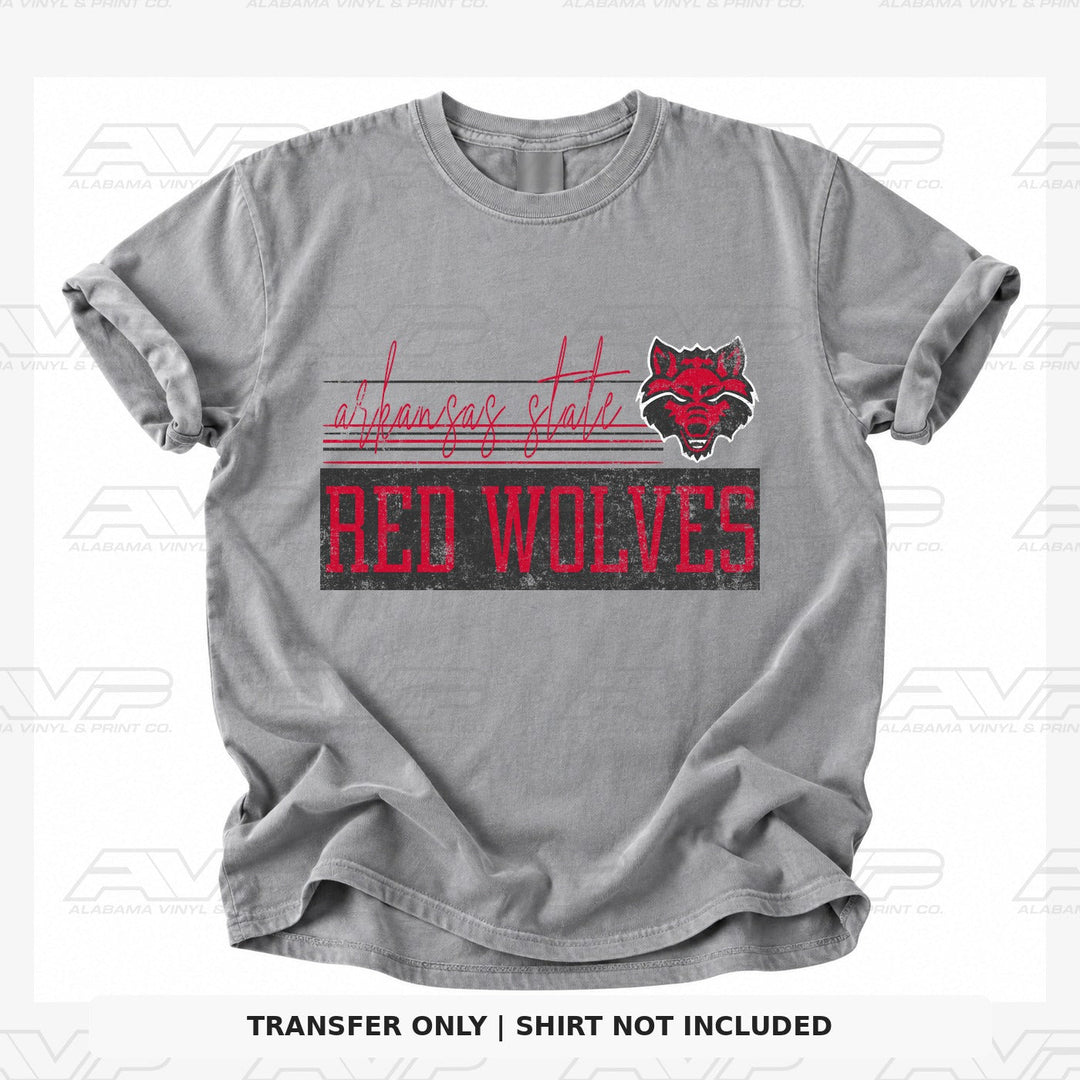 Arkansas State Retro Vibes Alabama Vinyl
