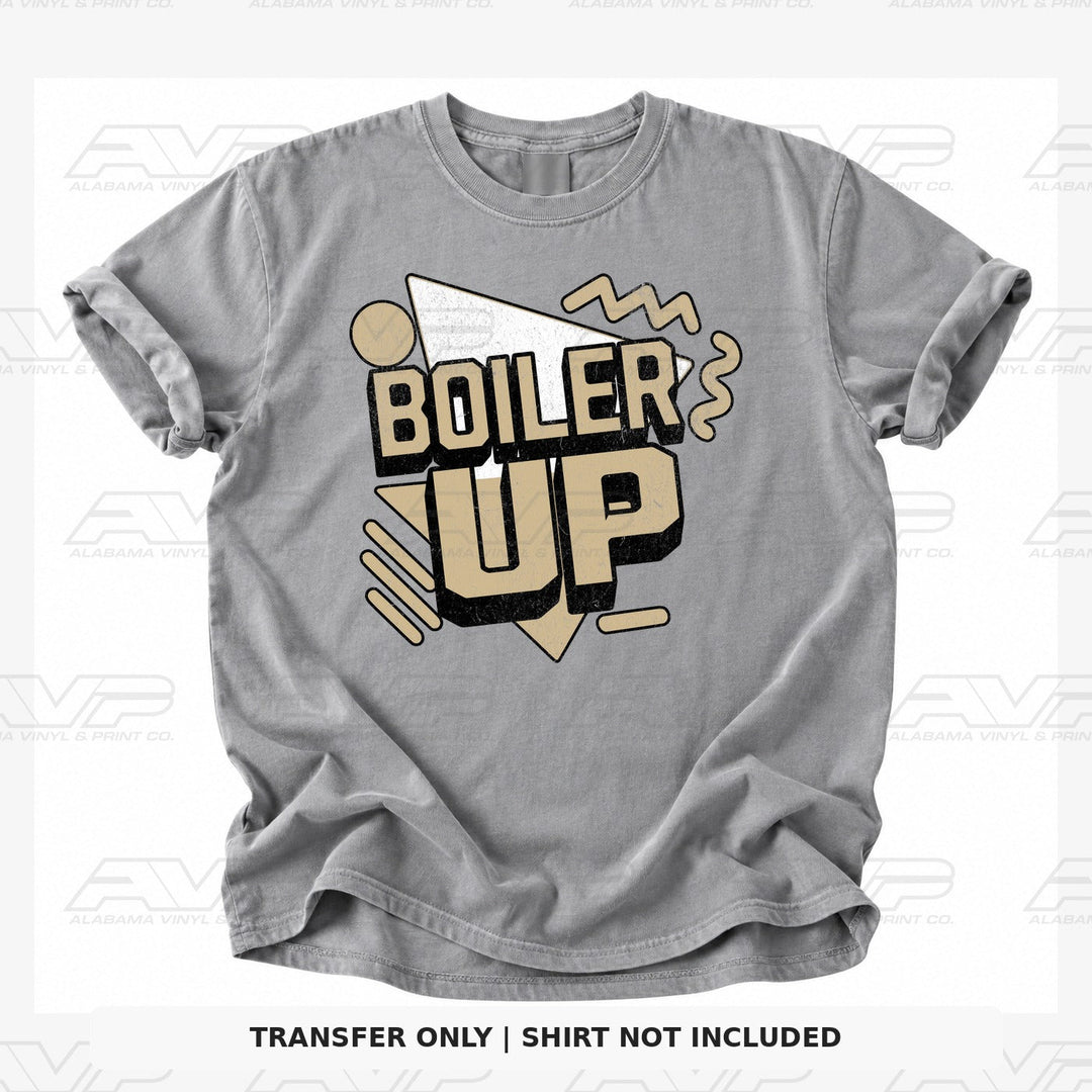 Purdue Boiler Up 80s Retro Alabama Vinyl