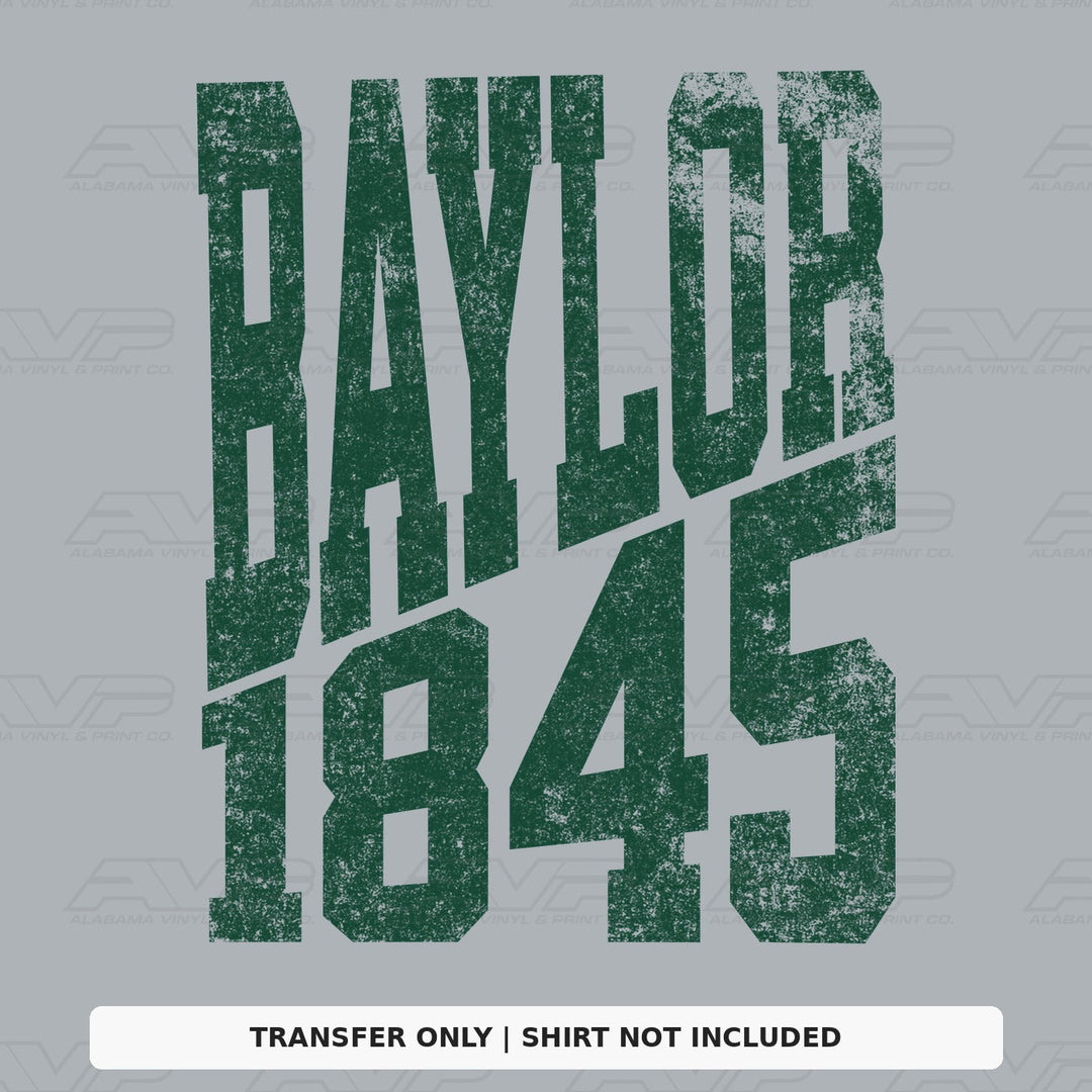 Baylor 1845 Established Alabama Vinyl