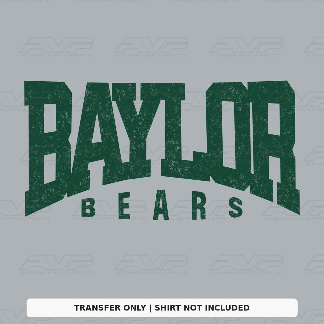 Baylor Bears Alabama Vinyl