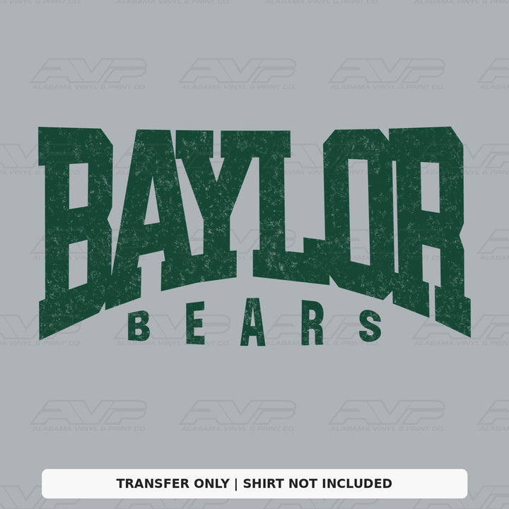 Baylor Bears Alabama Vinyl