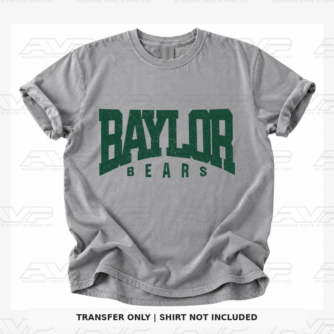 Baylor Bears Alabama Vinyl