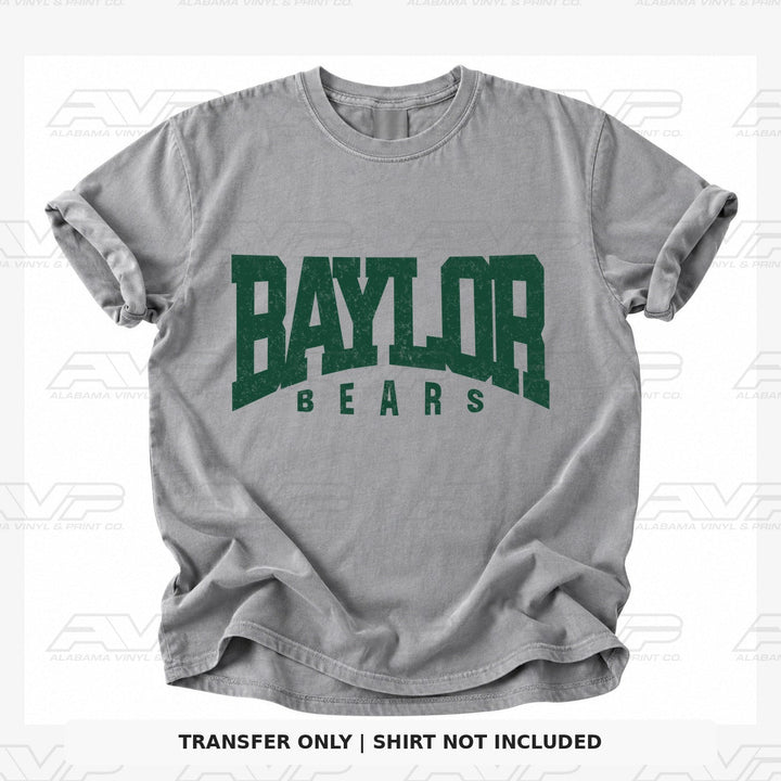Baylor Bears Alabama Vinyl