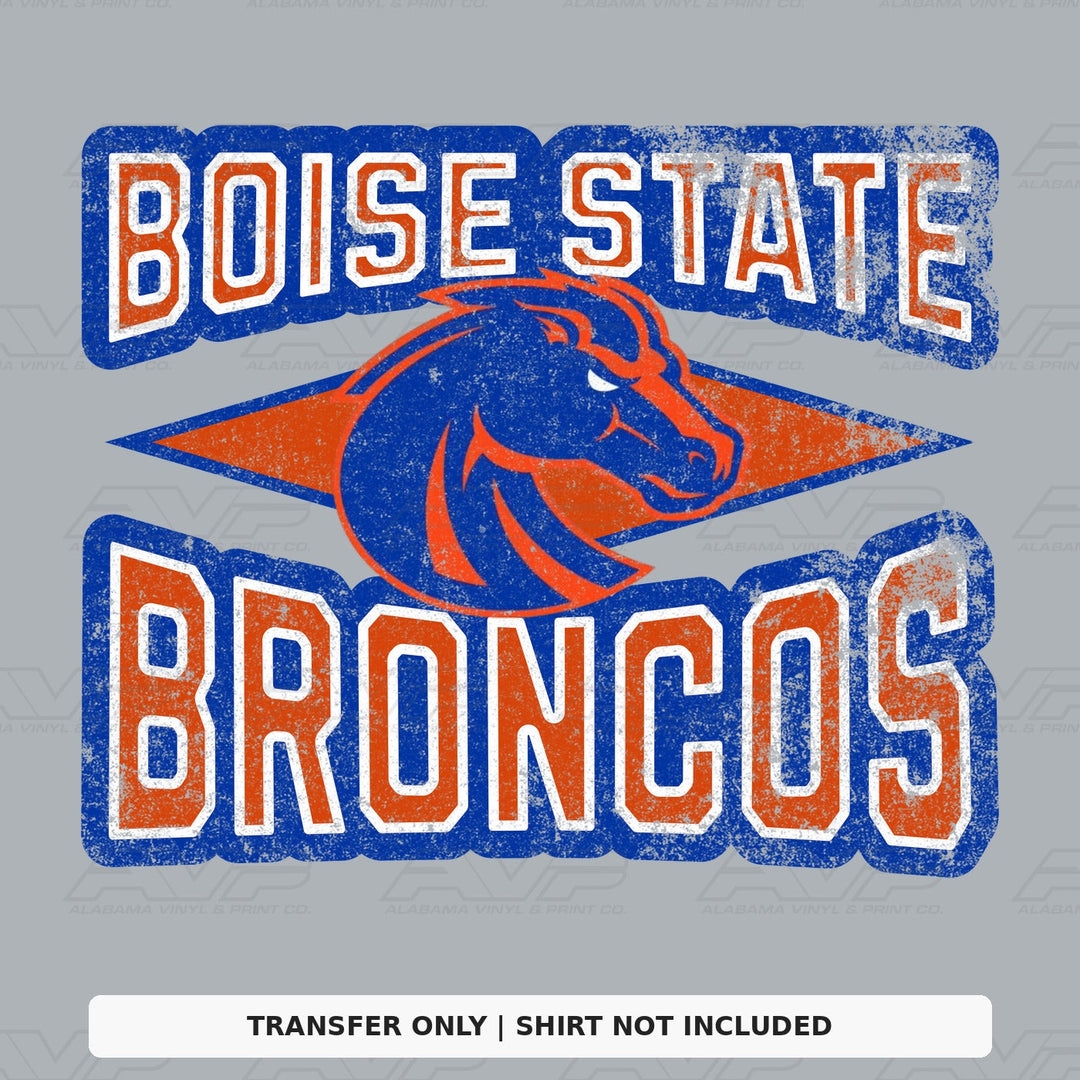 Boise State Broncos Diamonds Alabama Vinyl