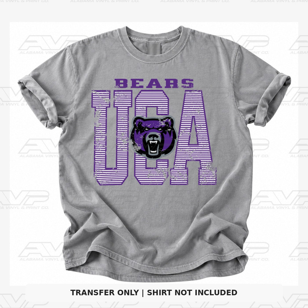Central Arkansas Stripes Alabama Vinyl