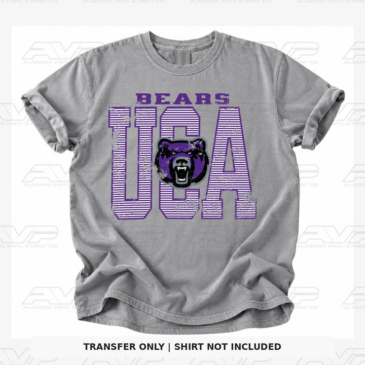 Central Arkansas Stripes Alabama Vinyl