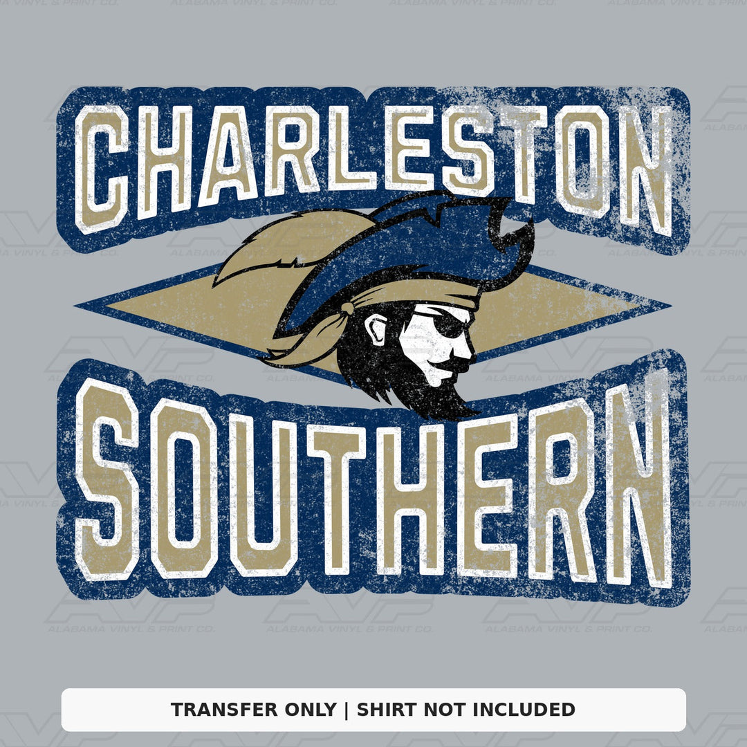 Charleston Southern Buccaneers Diamonds Alabama Vinyl
