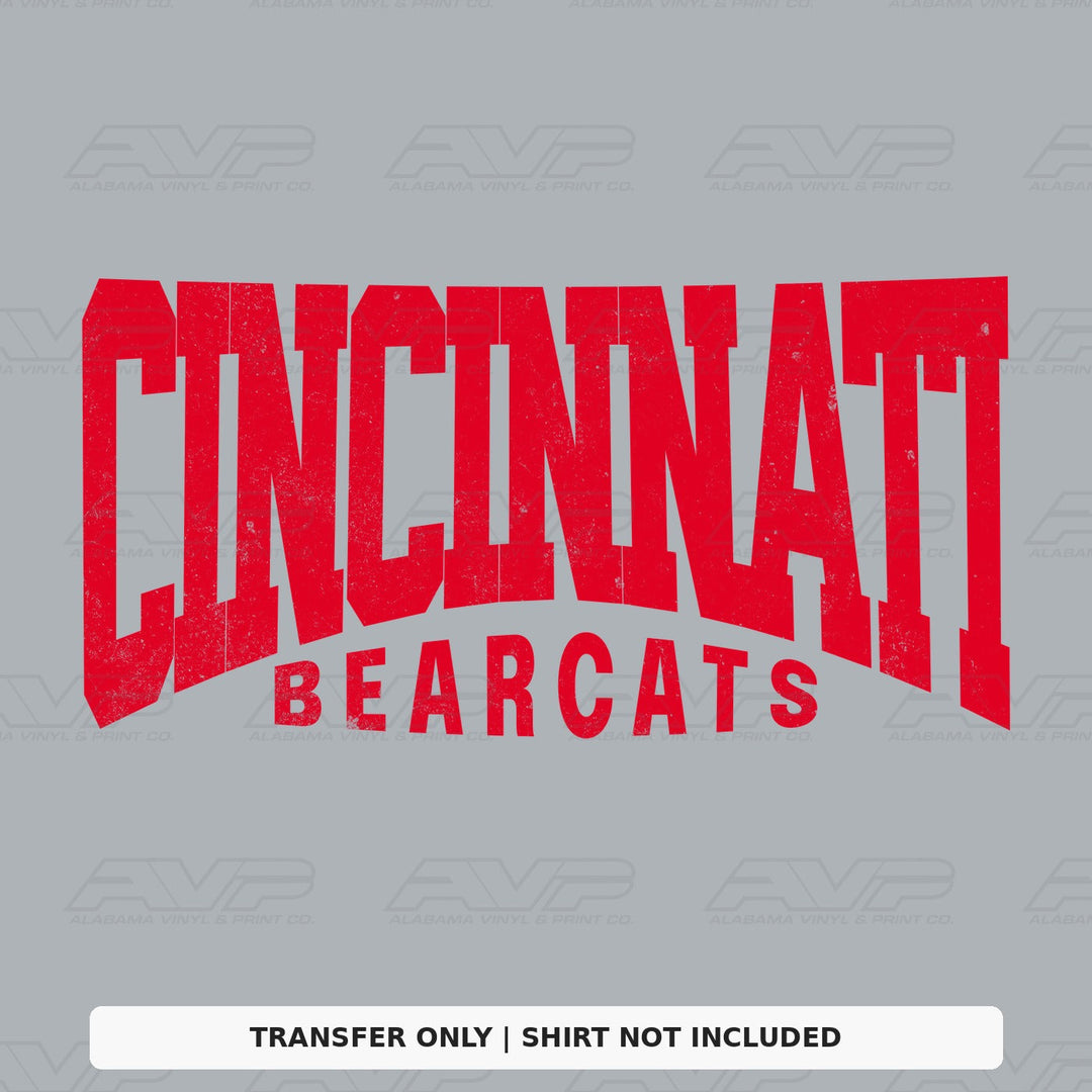 Cincinnati Bearcats Alabama Vinyl